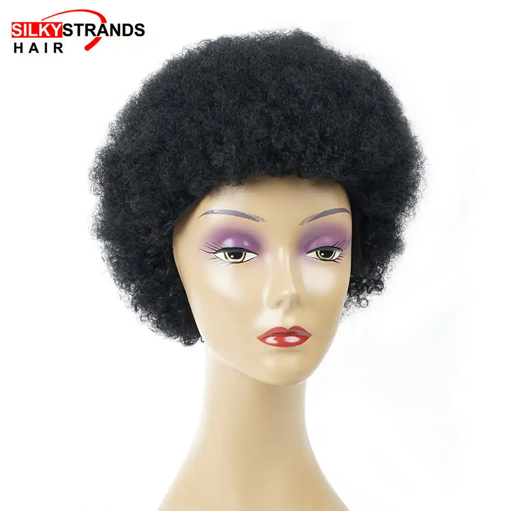 perruque naturelle afro americain