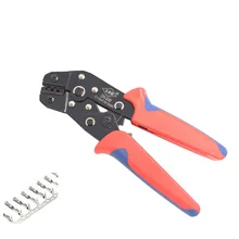 Dupont connector crimping tool DN-28B 0.1-1mm2 Non-insulated Tabs,ATX,EPS,PCIE And SATA Power Pins hand crimper pliers
