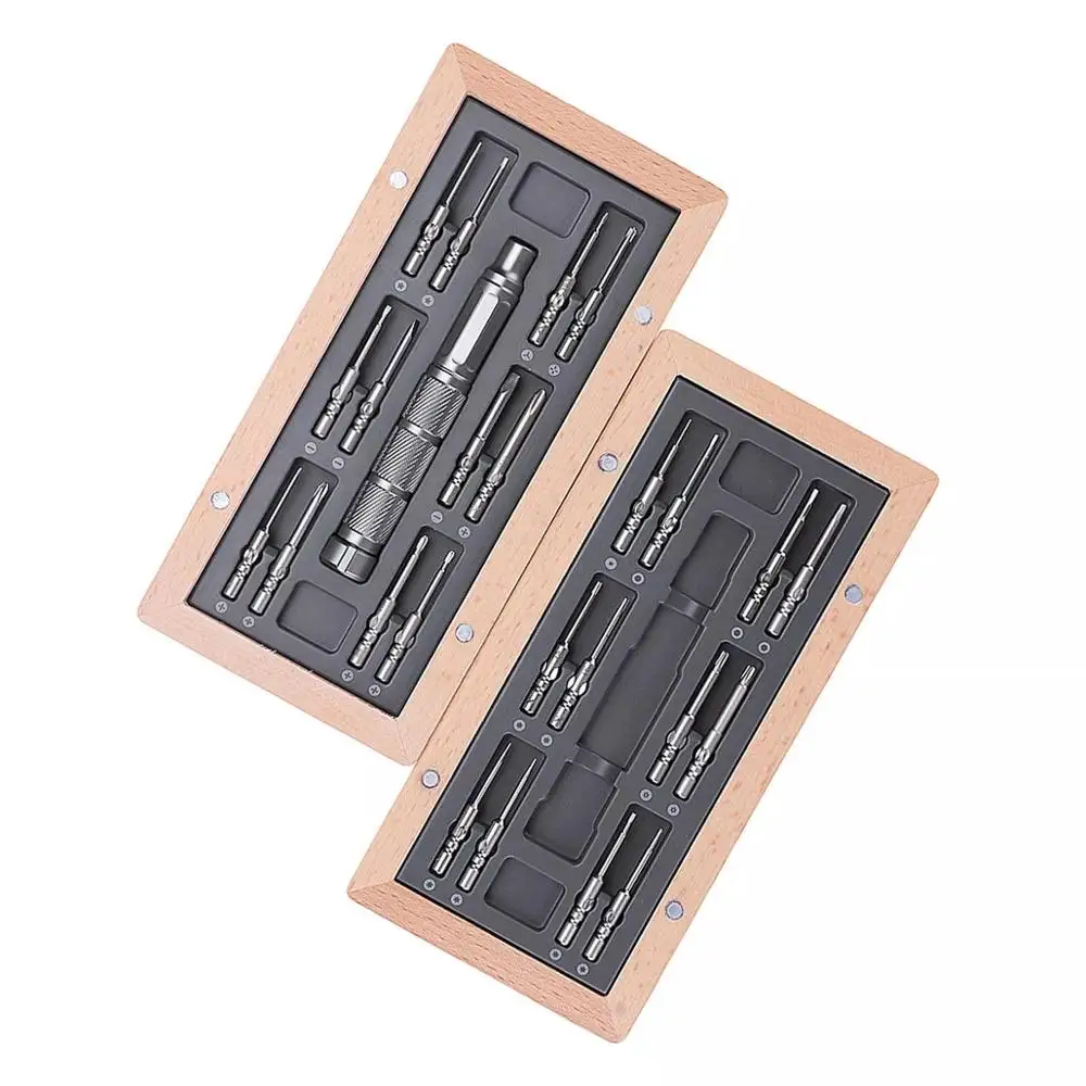 

X-mini 24 In 1 Multi-purpose Precision Screwdriver Bit Set of Tools Repair Tool with Magnetic Storage Hand Tool Kit