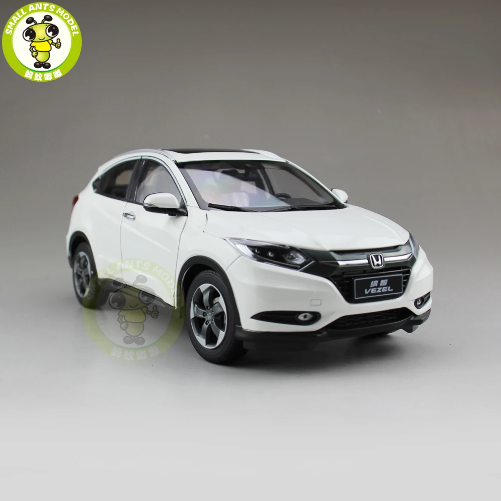 1/18 Honda VEZEL внедорожник литья под давлением Металл автомобиль внедорожник модели игрушки для мальчиков и девочек подарок коллекция хобби