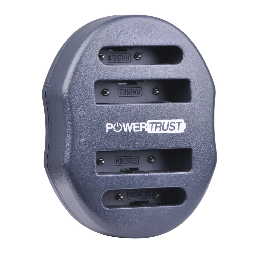 4 шт. аккумулятор для фотоаппарата и зарядное устройство с двумя USB портами NIKON