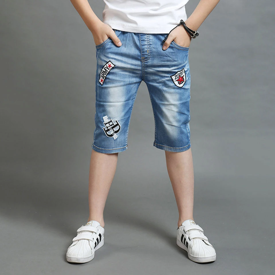 boys elastic waist shorts