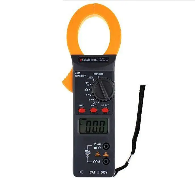 VC6016C high precision digital clamp meter AC 1000A universal meter