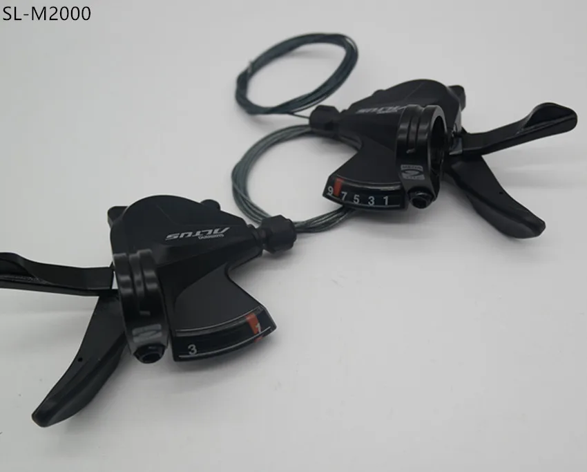 

NEW SHIMANO SL M2000 MTB bike road cycling thumb Shifter bicycle derailleur trigger conjoined DIP 3X9 27s speed