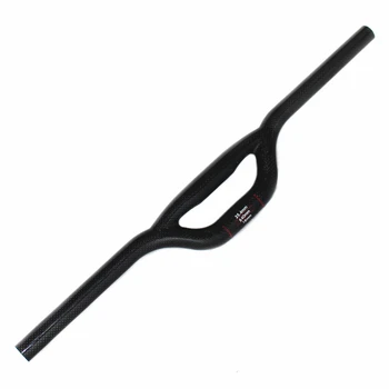 

New full carbon fiber bicycle handlebar MTB handle Bike handlebar Small-caliber 25.4*580/600/620/640mm 3K Shiny