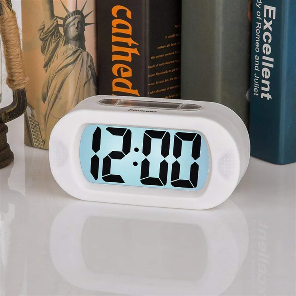 

2018 Portable Electronic Digital Pocket Travel Alarm Clock with Electronic Electronic Stopwatch LCD Watch with Snooze Backlight