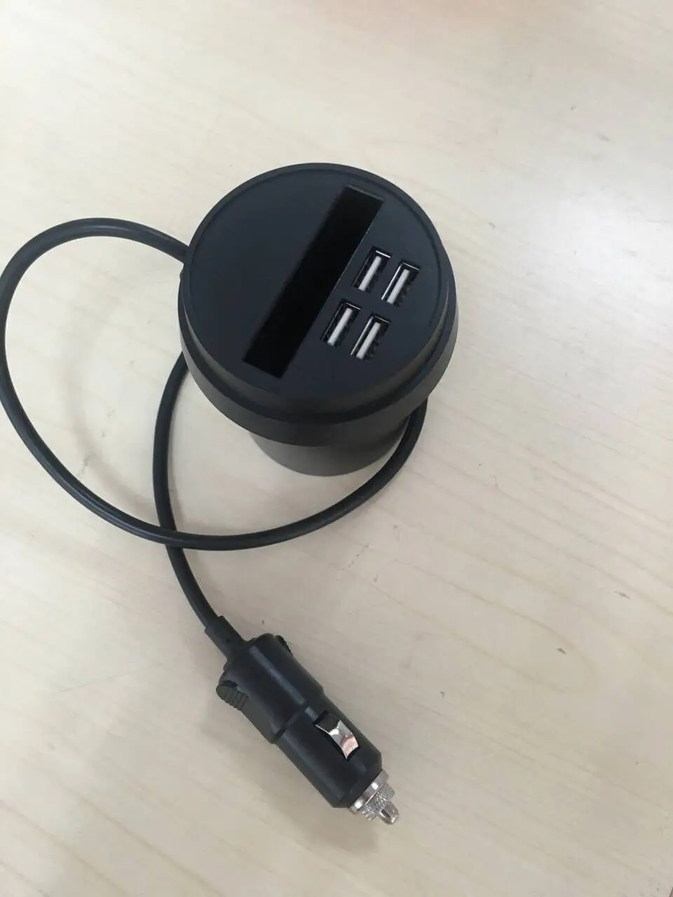 Стиль 4 USB Автомобильное зарядное устройство слот для чашки со смарт-картой для мобильного телефона регистратор автомобиля gps автомобильный видеорегистратор - Название цвета: Черный