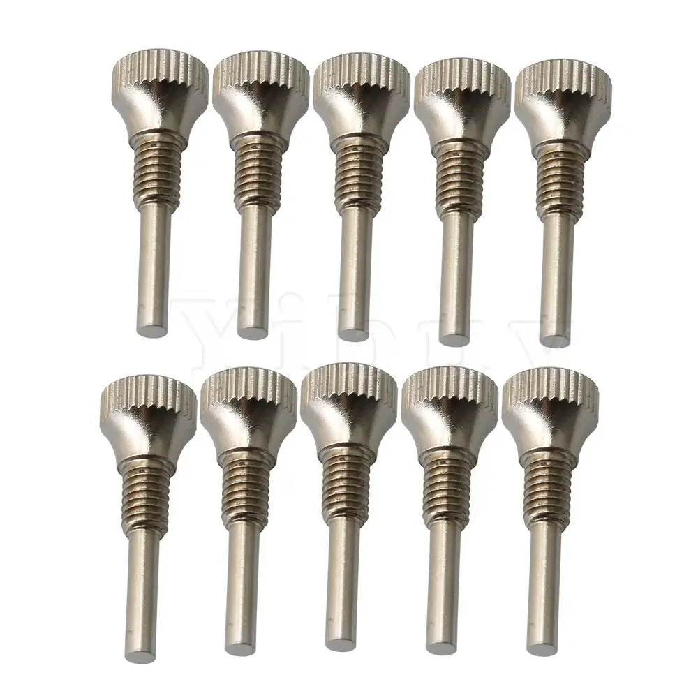 

Yibuy Length 25 MM Metal Trumpet Connecting Rod Piston Screws Trumpet Positioning Screws for Woodwind Instrument Parts