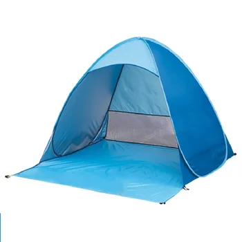 

Beach Tent Ultralight Folding Tent Pop Up Automatic Open Tent Family Tourist Fish Camping Anti-UV Fully Sun Shade