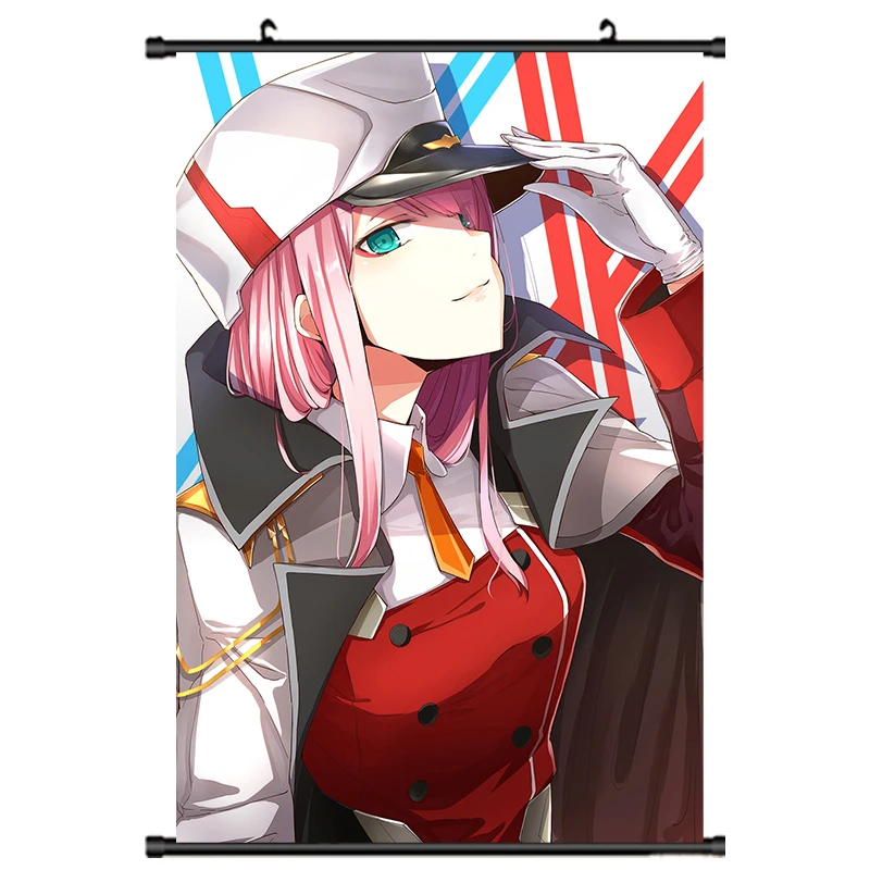 DARLLING in the FRANXX Zero Two Ichigo японского аниме домашний Декор стены прокрутки плакат 40x60 см детские подарки - Цвет: O