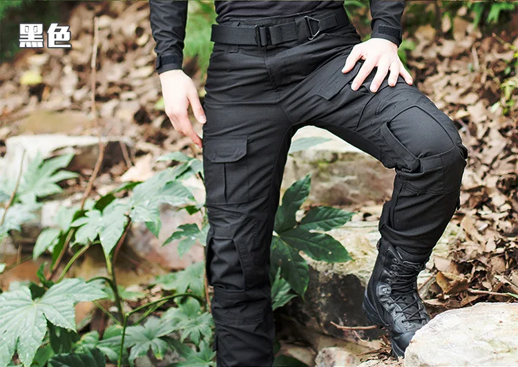 Мужские брюки тактический камуфляж, Военный стиль охотничьи брюки для мужчин армейские городские Ripstop поезд питон комбинезоны походные