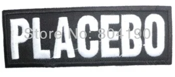 

PLACEBO Logo Grunge Music Band Embroidered NEW IRON ON and SEW ON Patch Heavy Metal Custom design patch available