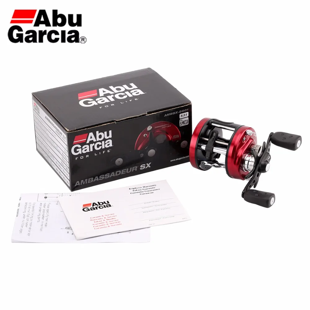 Оригинальная карта Abu Garcia драммен SX 5600/5601/6600/6601 правой и левой руки для пресноводной рыбной ловли катушка 5,3: 1 5,6 кг барабан рыбы Шестерни