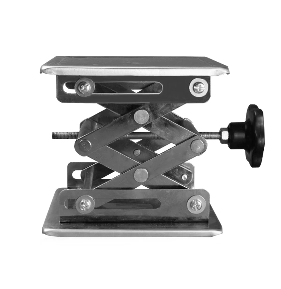 

1Pc Router Lift Table Woodworking Engraving Lab Lifting Stand Rack lift Adjustable Drill Laboratory Lifting Platform Table Bench
