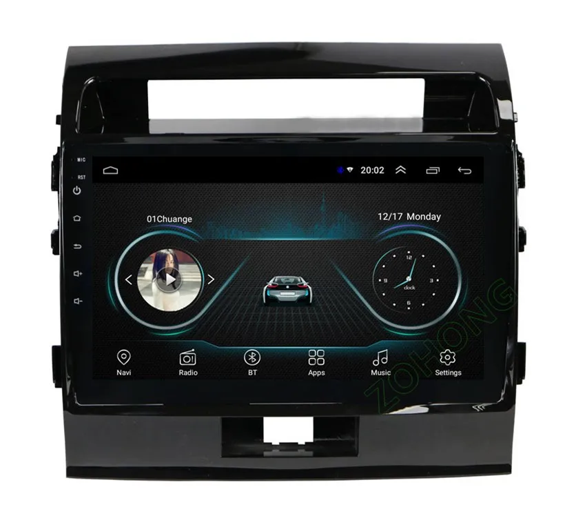 Clearance 4G 2+32Gb 10.2inch Android 9.0 Car multimedia dvd player for Toyota Land cruiser 200 LC200 car radio navigation autoradio stereo 19