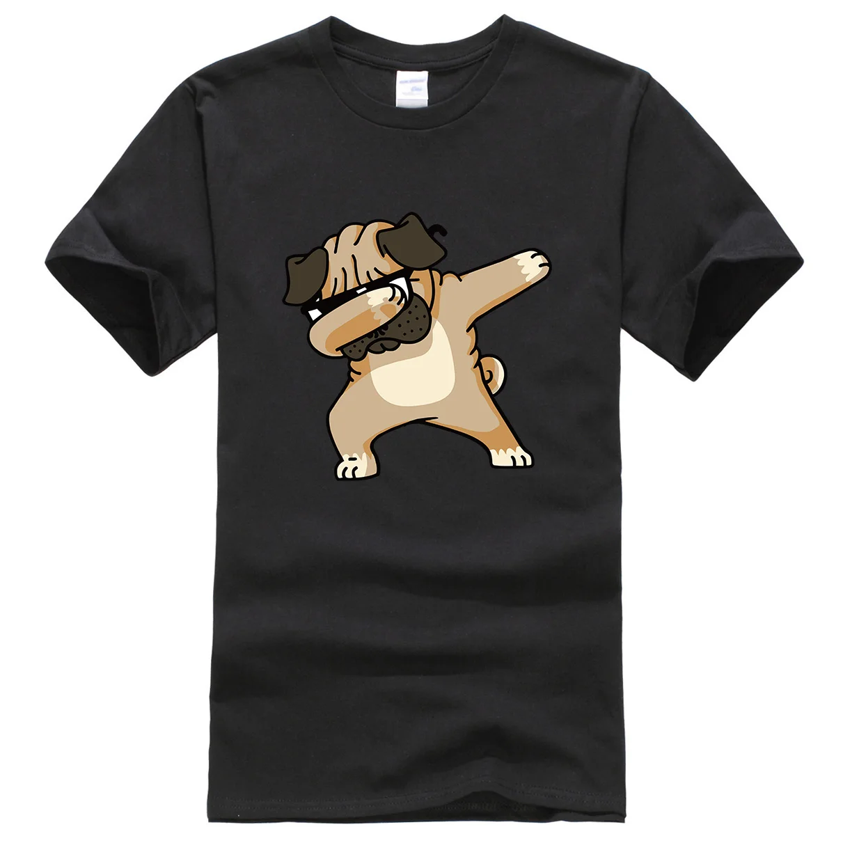 DABBING PUG Fashion Top New 2019 Summer T-shirt Cartoon Animal DOG T Shirt Men Funny Hip Hop Tops Shirts Harajuku Men's T-shirts
DABBING PUG Fashion Top New 2019 Summer T-shirt Cartoon Animal DOG T Shirt Men Funny Hip Hop Tops Shirts Harajuku Men's T-shirts