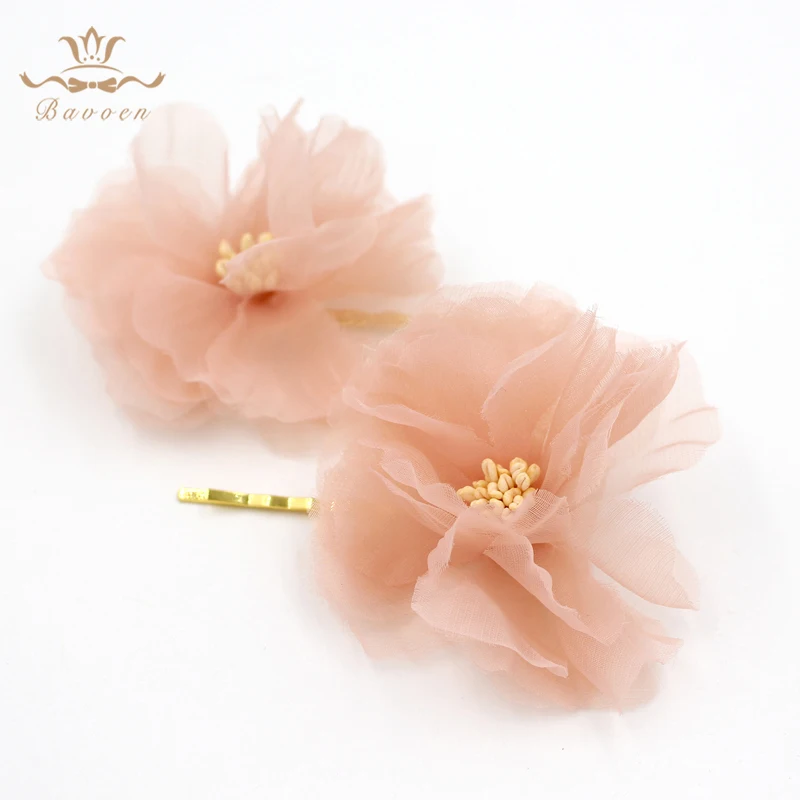 Бургундия/Розовый головной убор цветок аксессуары для волос для свадьбы Розовый цветок розы Шпилька заколка для волос