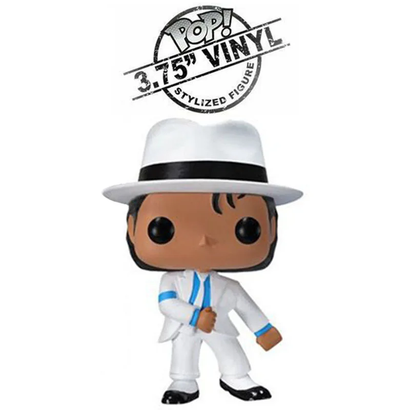 FUNKO POP Майкл Джексон BEAT IT BILLIE JEAN BAD Smooth Criminal виниловая экшн коллекция фигурок фигурка игрушки подарки для детей - Цвет: no retail box