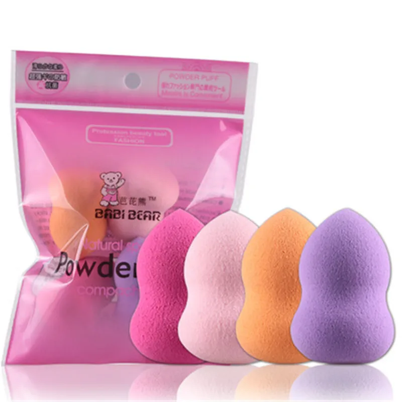 

1Set Cosmetic Tool Foundation Puff Beauty Makeup Sponges Soft Gourd Drop Shape Powder Blush BB Cream Make Up Tool Wholesale