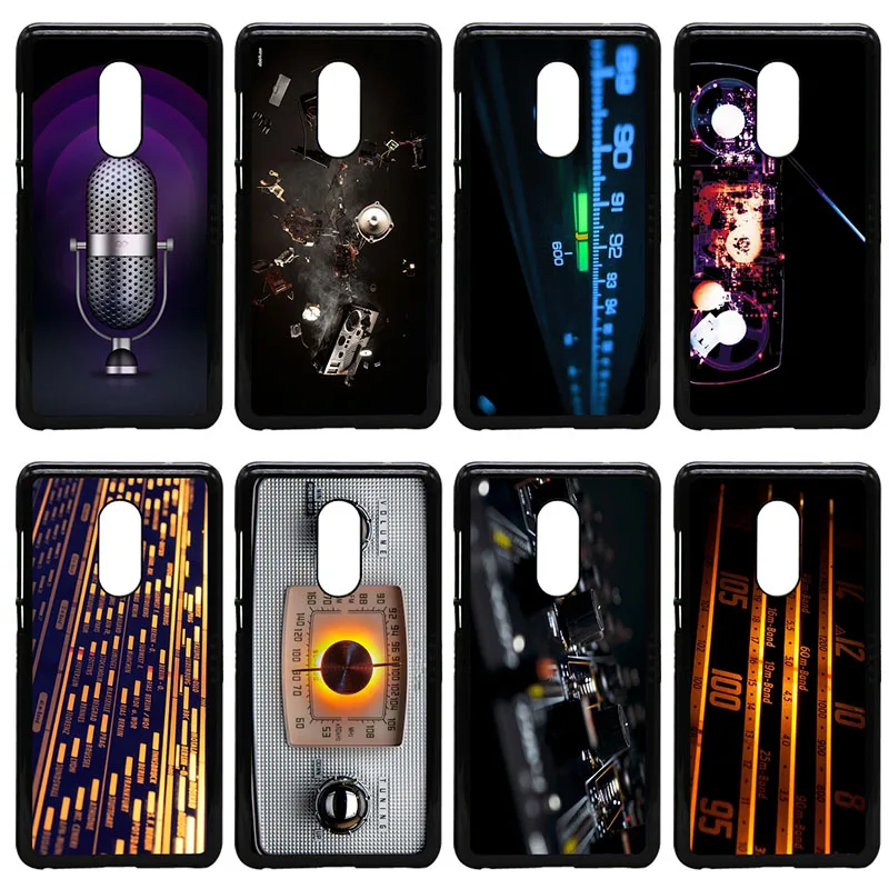 Модный чехол для мобильного телефона DJ Radio Жесткий ПК Xiao mi Red 3X 6 5 5S Plus Note 4X2 3 S 4 Pro Prime
