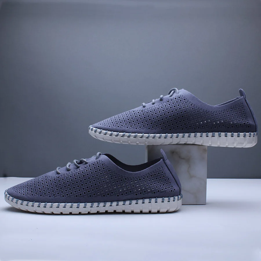 High Quality Flats Casual Women Shoes  Lace Up Loafers Women Shoes Comfortable Soft Bottom Flat Shoes P23 (3)