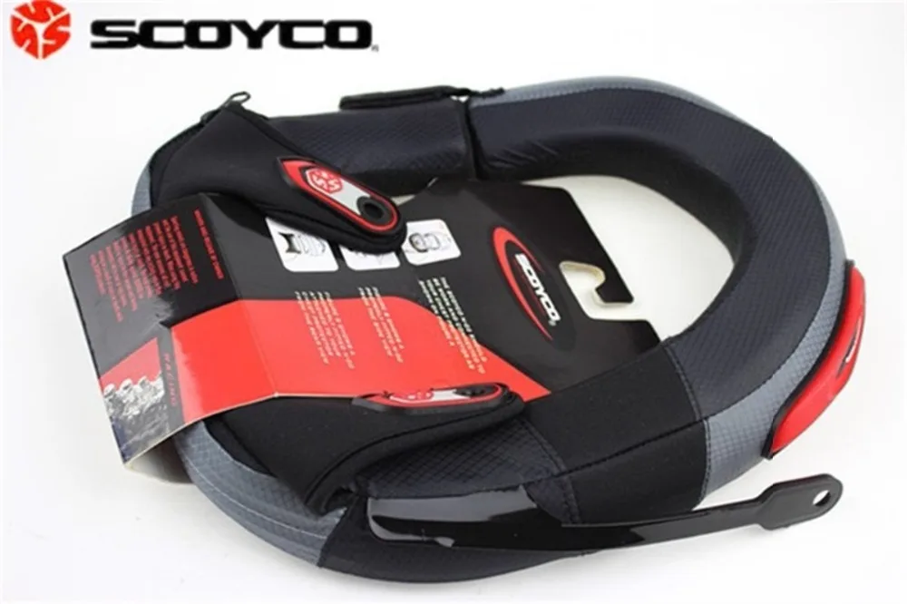 ATV Motorcycle Cycling Neck Protector Motocross MX Neck Brace Protective Guard Gears Scoyco N02