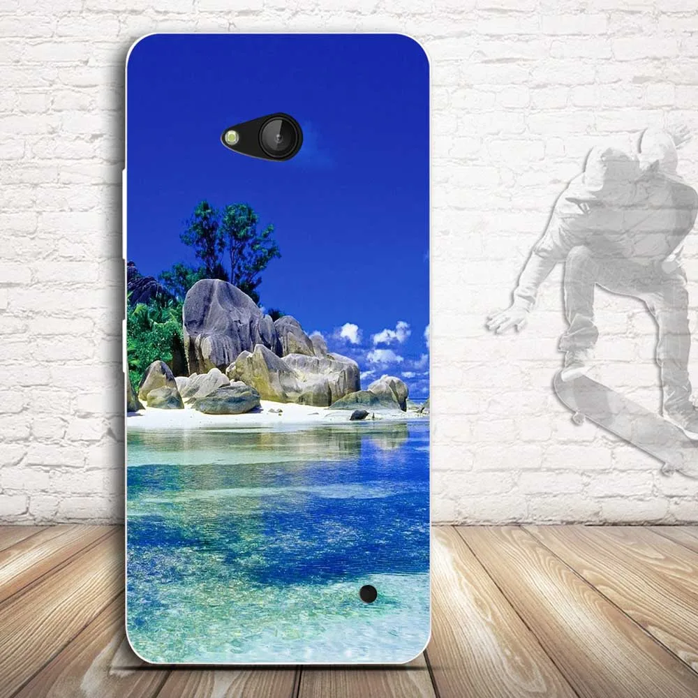Мягкие TPU для microsoft Nokia Lumia 640 чехол N640 принципиально задняя крышка Coque