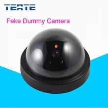 Home CCTV Camera With Flash LED For Dummy Emulational Camera Fake CCTV Camera Dome Indoor Outdoor