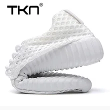 TKN/ г. дышащая сетчатая Летняя обувь женские удобные уличные спортивные женские кроссовки для прогулок быстросохнущая обувь на шнуровке