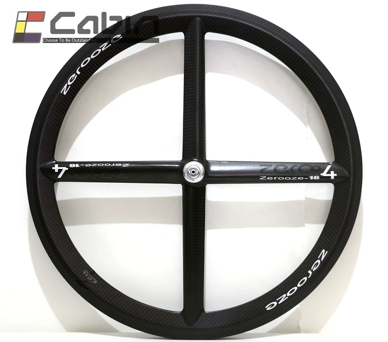 Новое поступление, полный Карбон 2017 Новый 4 спицы карбоновое колесо, ноль-4 клинчер/трубчатый комплект колес. Для трека или шоссейного