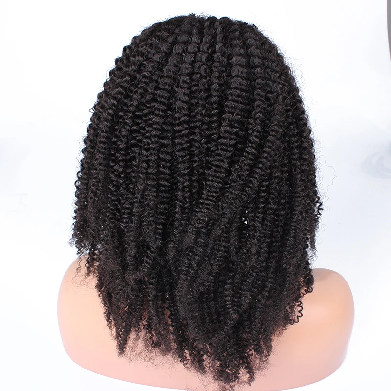 spesifikasi U Bagian Wig untuk Wanita Brasil Keriting Keriting U Bagian Rambut Manusia Wig 130% Density Anda Mungkin Produk Remy rambut