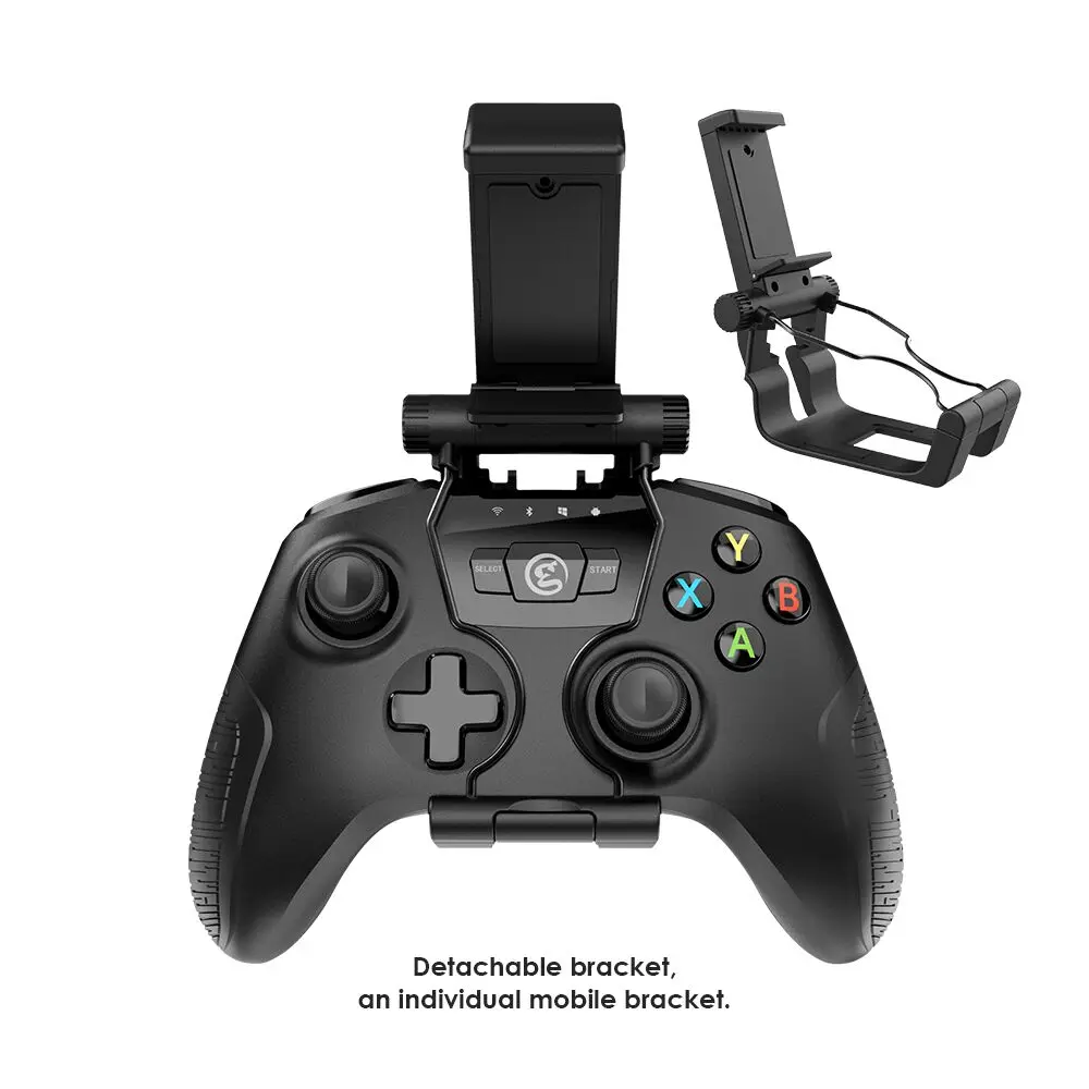 GameSir T2a Bluetooth Wireless USB Wired Controller Gamepad + Phone Holder for PC, Android Phone, TV Box, SteamOS GameSir T2a Bluetooth Wireless USB Wired Controller Gamepad + Phone Holder for PC, Android Phone, TV Box, SteamOS