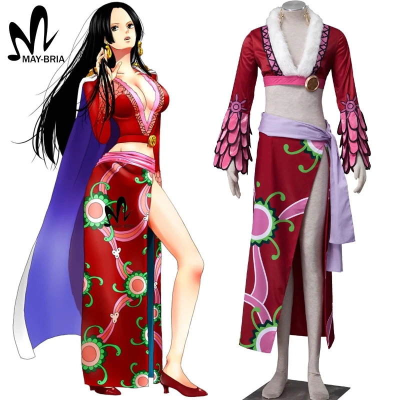Boa Hancock One Piece cosplay costume Halloween costumes for women