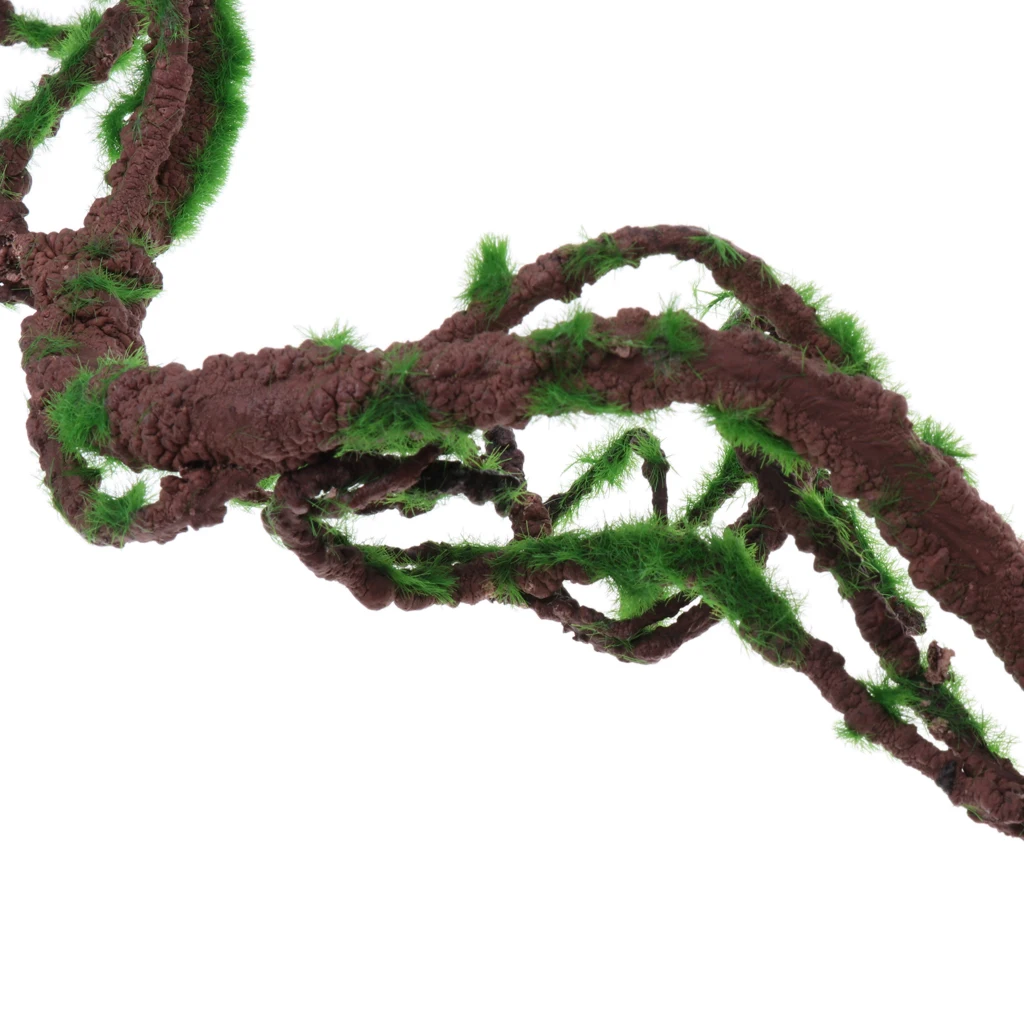 Bendable and Twistable Repitals Climbing Jungle Vine Natural Habitat Decor for Lizard Geckos