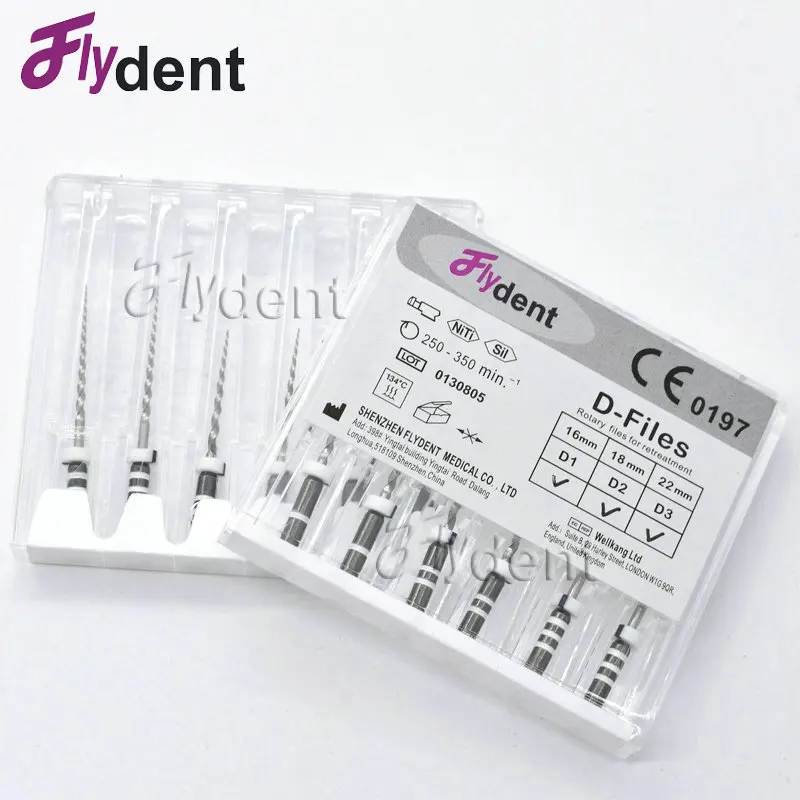 Cena Dental super D pliki dental obrotowe pliki D1 D2 D3 endodontyczne ponowne leczenie użyj do czyszczenia kanału korzeniowego stomatologia endo instrument