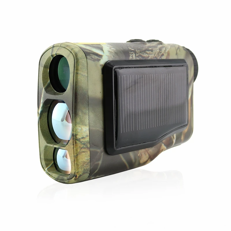 

New Arrival ! Solar Laser Rangefinder 600M Waterproof Laser Distance Meter Speed Measurement with Flagpole Lock Monoculars