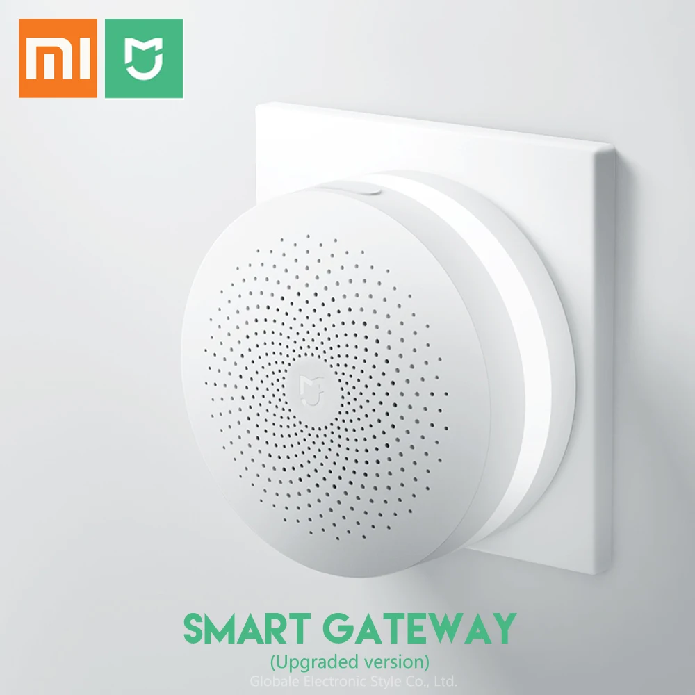 Xiaomi Mijia умный Многофункциональный шлюз обновленная версия WiFi Пульт дистанционного управления приложение центр для умного дома