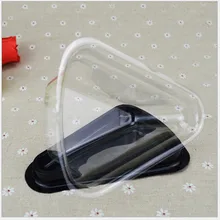 По низкой цене! Треугольники в форме сердца коробка для упаковки тортов треугольный торт мусс чизкейк Коробки, коробка для выпечки 100 шт 11 см* 12 см* 7,5 см