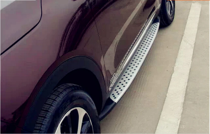 Hot strong side step nerf bar running boards for KIA Sorento-,powerful enough,can stand 5 persons,expensive but good