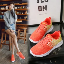 Leader Show/Женская обувь; Повседневная легкая дышащая женская обувь; летняя модная дышащая обувь для ходьбы для девочек; Повседневная Брендовая обувь