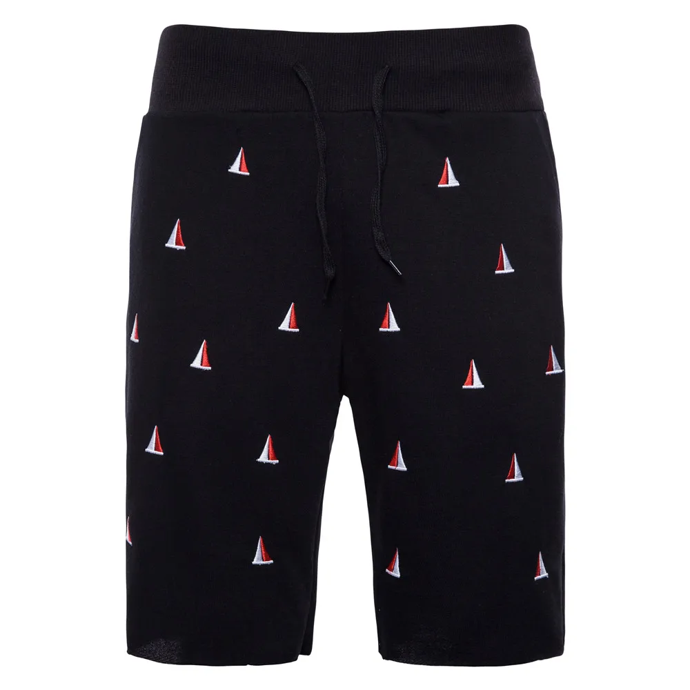 Шорты Для мужчин s бермуды летние однотонные Цвет вышивка горячие брюки-карго Для мужчин доска Шорты мужские брендовые Для мужчин с коротким Повседневное фитнес