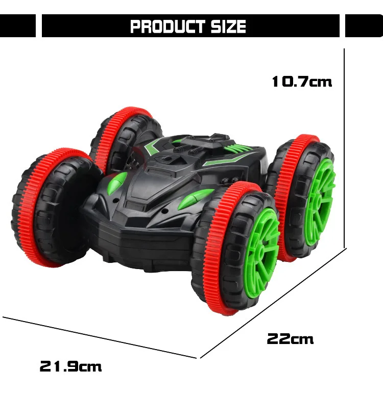1:18 радиоуправляемая трюковая машина 360 Вращающаяся на дистанционном управлении машина для вождения на воде и земле-амфибия электрические игрушки для детей