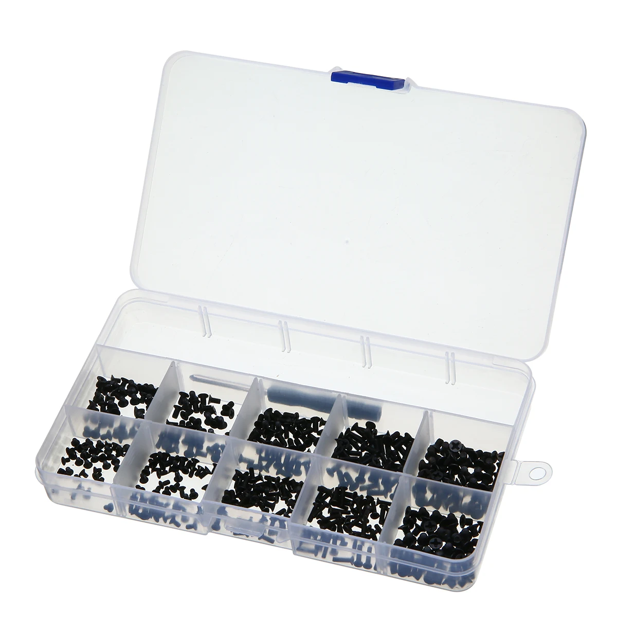 

500 Piece Alloy Steel Laptop Screw Black Laptop Computer Screws Set Convenient For All Universal Laptop To Repair