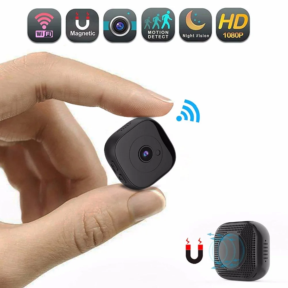 Спортивная мини камера HD Wi Fi 1080p 720P с ночным видением микро DVR дистанционным