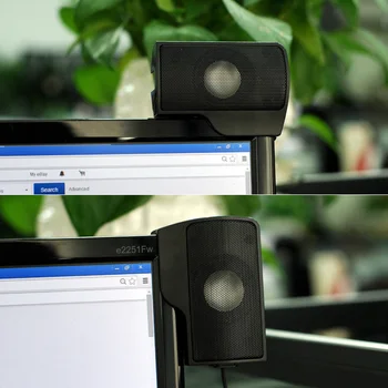 

Hot Sale Mini Portable USB Clip-on Sound Bar Stereo Speaker for Notebook Laptop MP3 PC