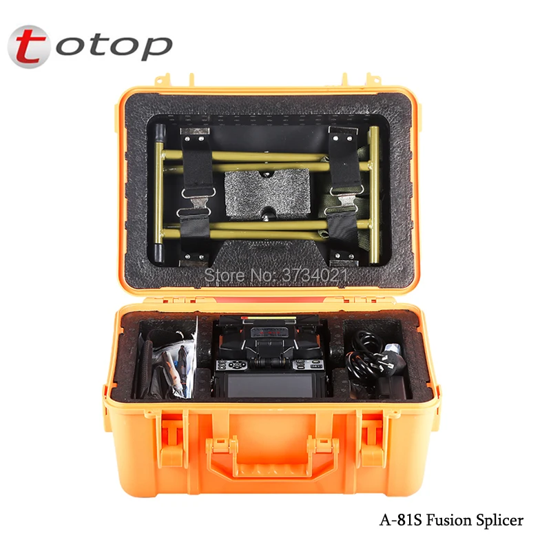 Máquina de Emenda A-81s da Soldadura da Fibra Ótica de A-81s Splicer da Fusão com Tempo de Emenda de 9 Ftth Segundos 13 Telefonia e Comunicação