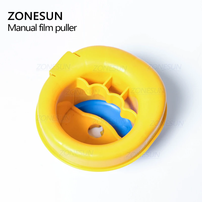 ZONESUN ручная пластиковая ручка для обмотки пленки ручные инструменты