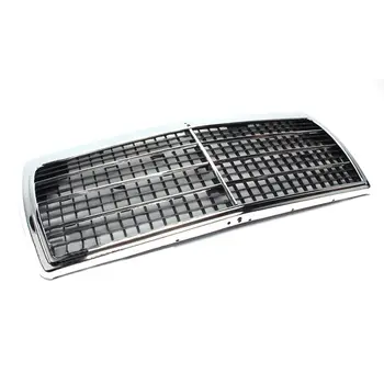 

For Benz SEL W126 300SEL 500SEL 560SEL 1980-1991 Mesh Front Grille Crossband