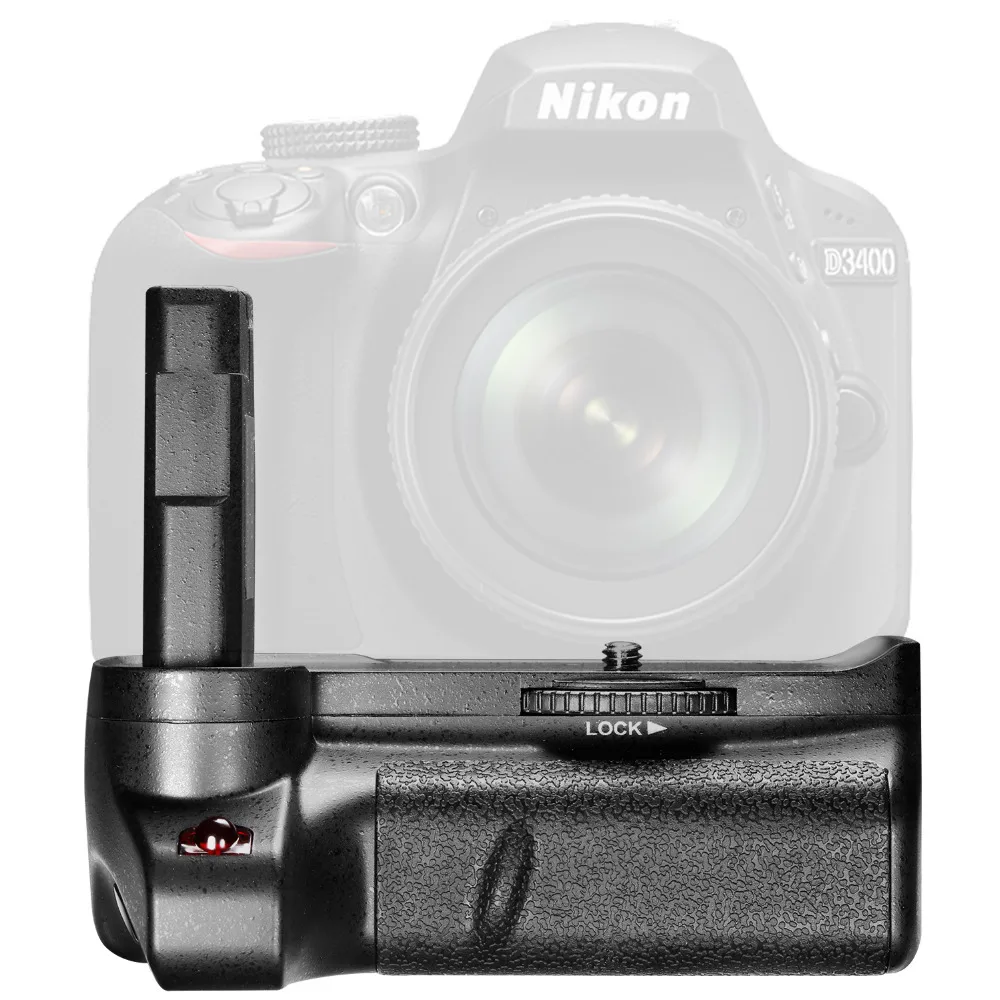 Neewer Battery Grip for Nikon D3400 DSLR Camera Vertical