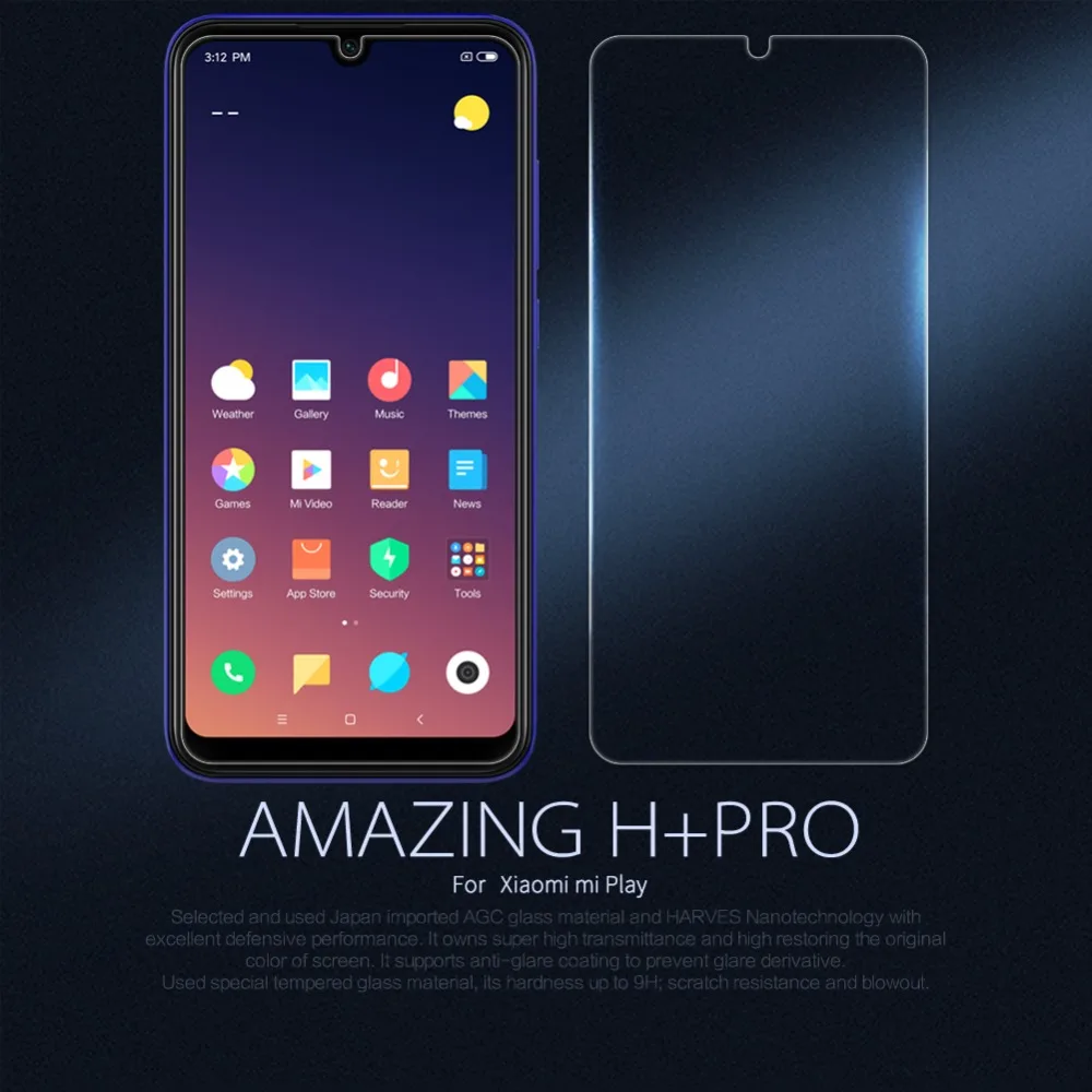 10 шт./партия оптовая продажа NILLKIN Amazing H + PRO защитная пленка из закаленного стекла